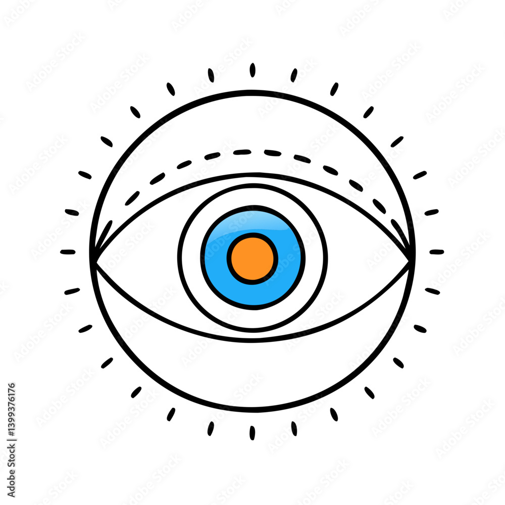 simple eye icon, simple eye vector illustration-simple illustration of simple eye, perfect for simple eye logos and icons simple eye icon, simple eye vector illustration-simple illustration of simple eye, perfect for simple eye logos and icons