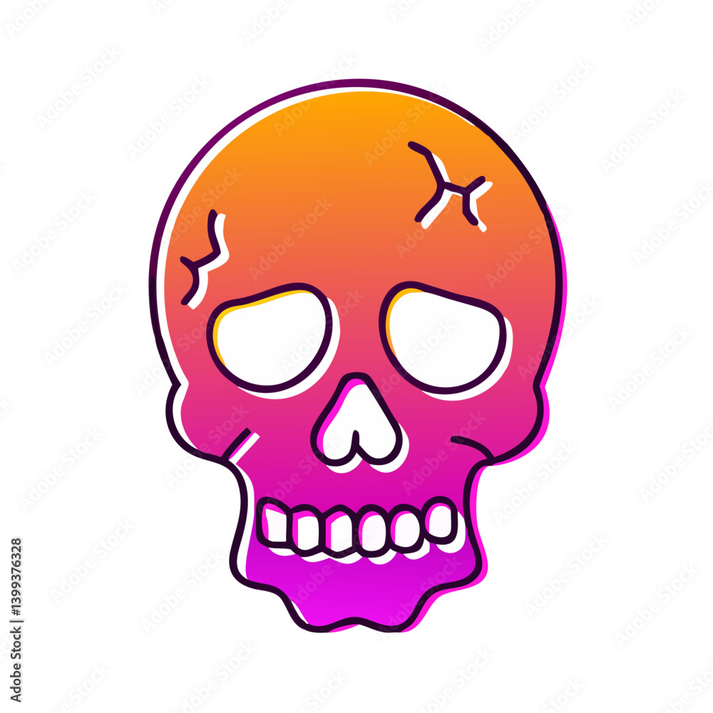 skull icon, skull vector illustration-simple illustration of skull, perfect for skull logos and icons skull icon, skull vector illustration-simple illustration of skull, perfect for skull logos and icons