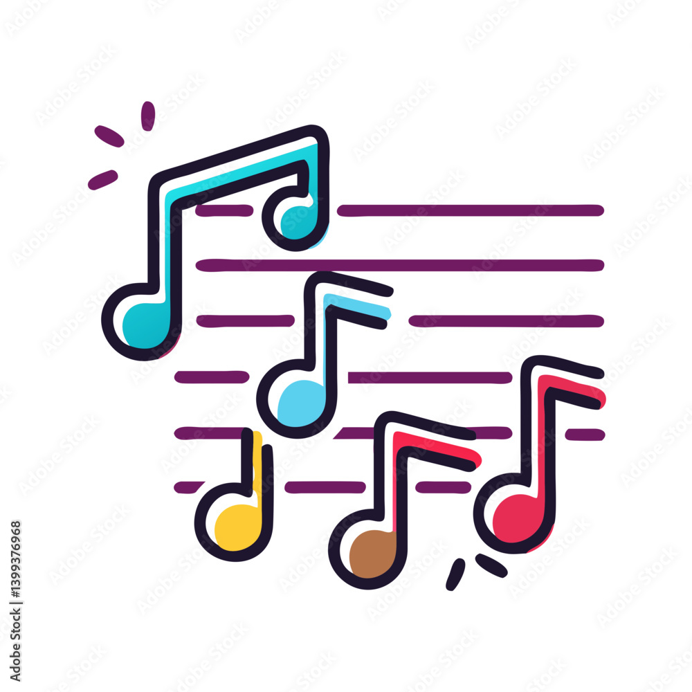 song melody icon, song melody vector illustration-simple illustration of song melody, perfect for song melody logos and icons song melody icon, song melody vector illustration-simple illustration of song melody, perfect for song melody logos and icons