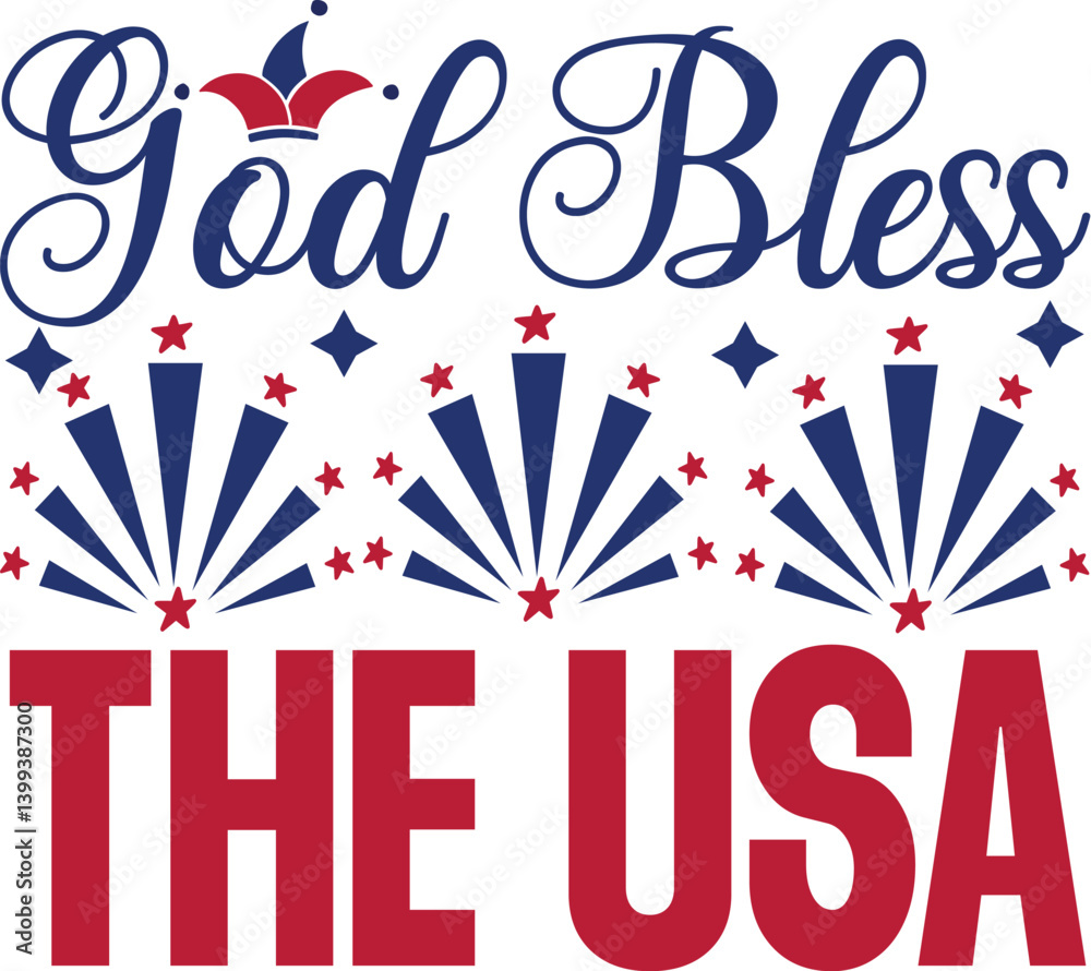 Obraz premium 4th of July Svg, Patriotic Quotes Svg, 4th of July Quotes cut Files
