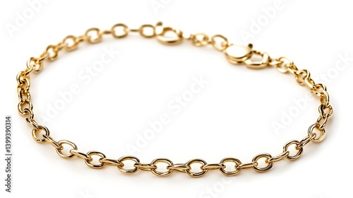 Wallpaper Mural Gold chain bracelet with a clasp Torontodigital.ca