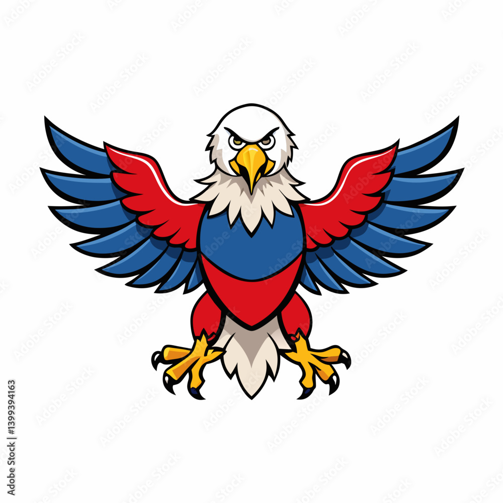 Obraz premium eagle with wings