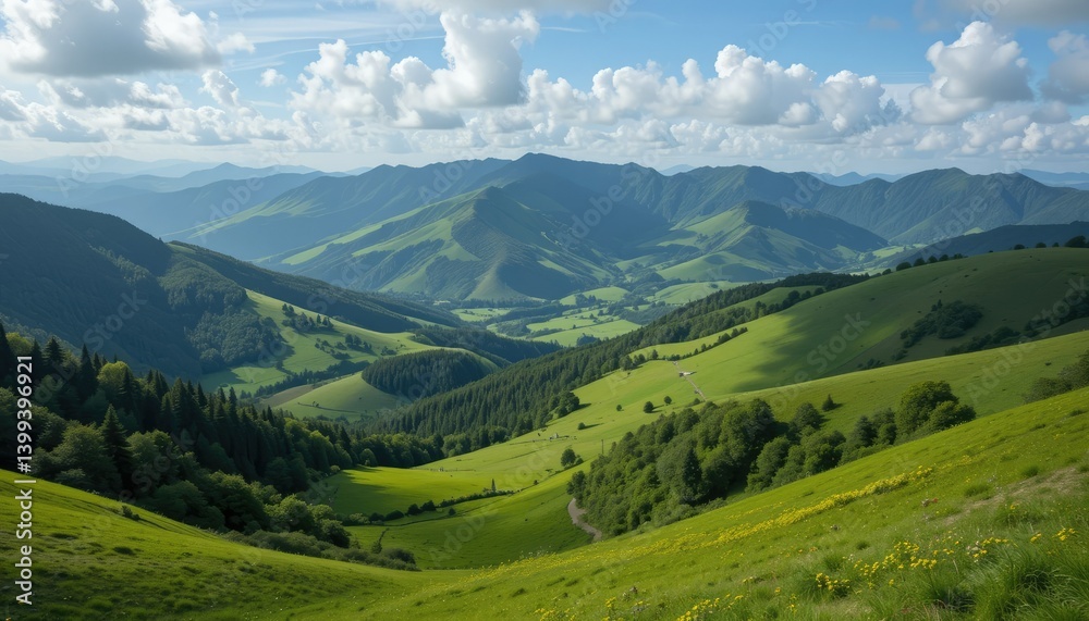 Fototapeta premium mountain landscape in summer