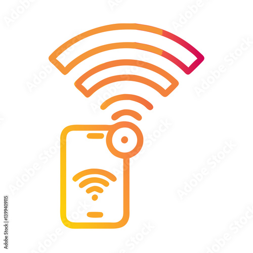 wi fi icon, wi fi vector illustration-simple illustration of wi fi, perfect for wi fi logos and icons
