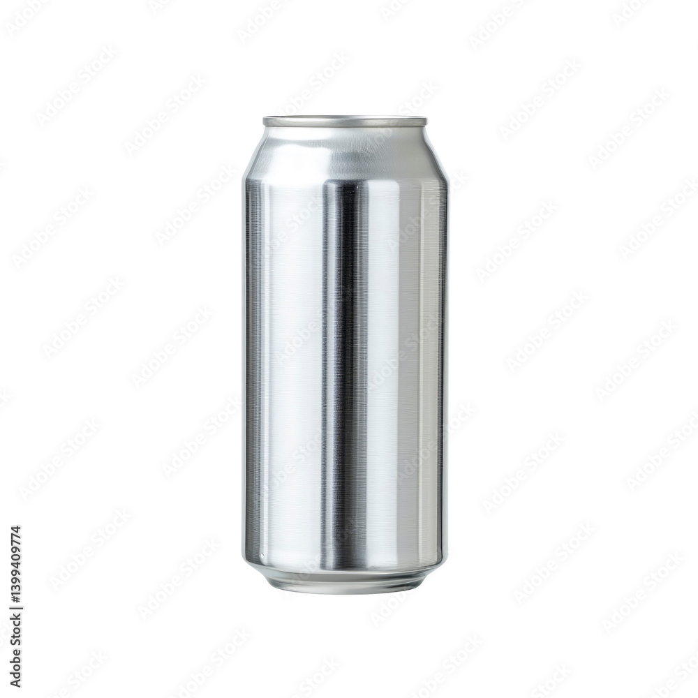 Blank Aluminum Can Mockup - Sleek and Modern Beverage Container Blank Aluminum Can Mockup - Sleek and Modern Beverage Container
