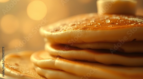 A Golden Stack of Pancakes