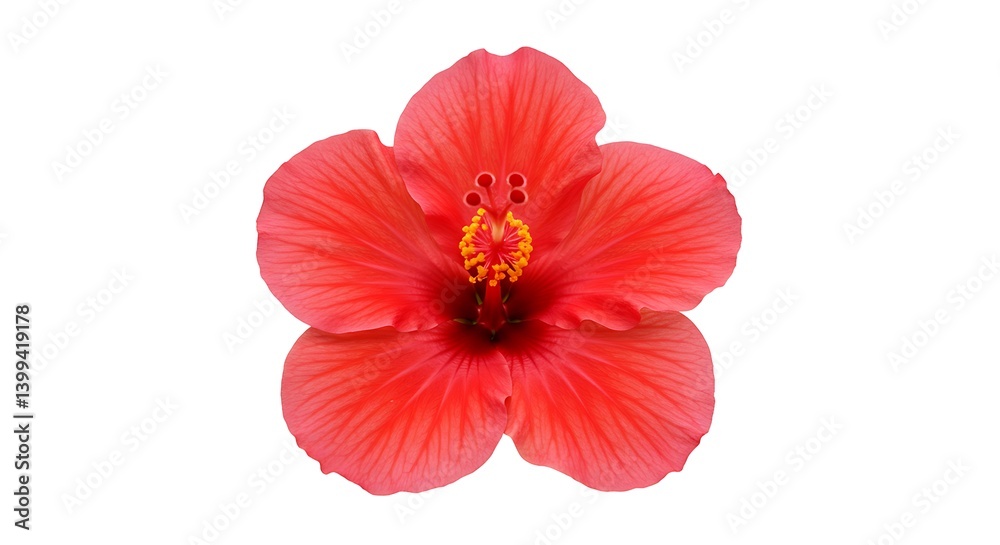 Crimson Bloom AI Generated