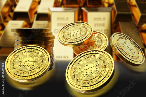 Stacks and flying gold inve...
