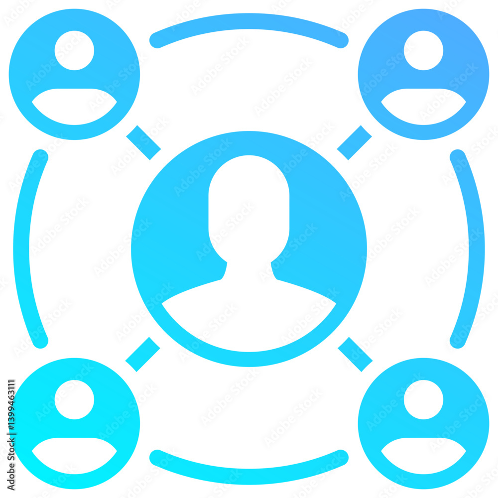 Branch Network Icon Branch Network Icon