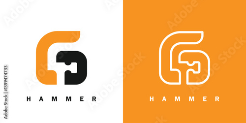 HAMMER LOGO WITH INITIAL LETTER G