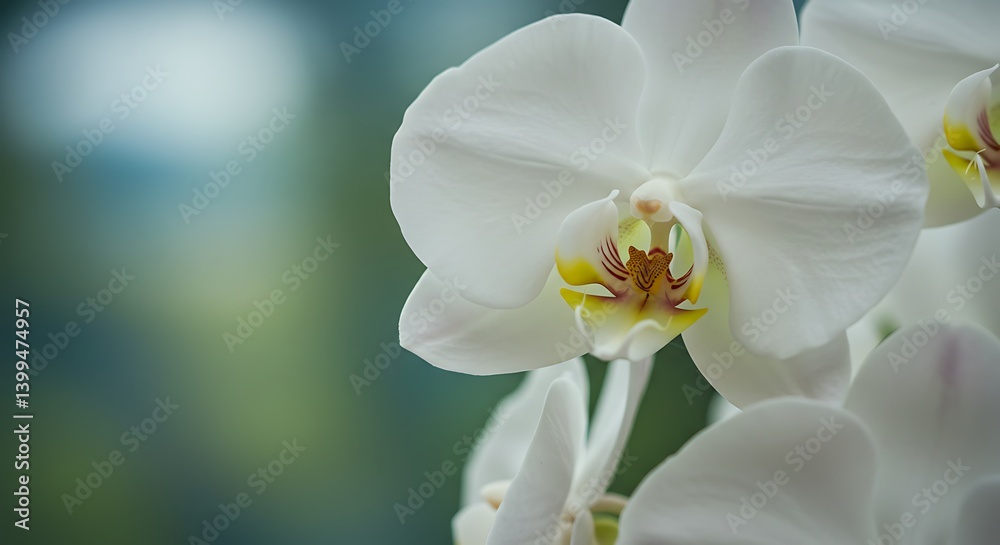 Obraz premium Orchid's Whisper AI Generated