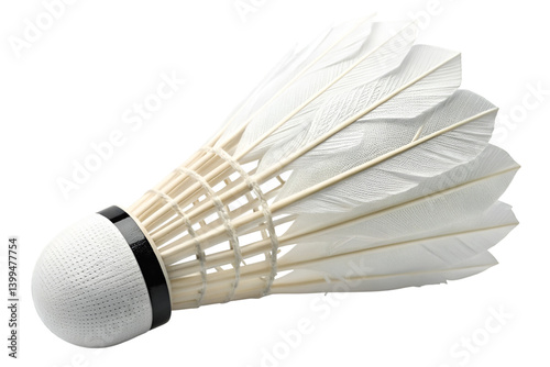 Slika na platnu badminton shuttlecock isolated on transparent background
