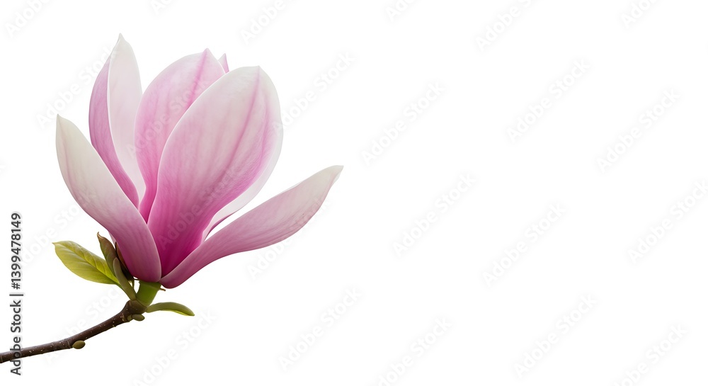 Obraz premium Magnolia's Whisper AI Generated
