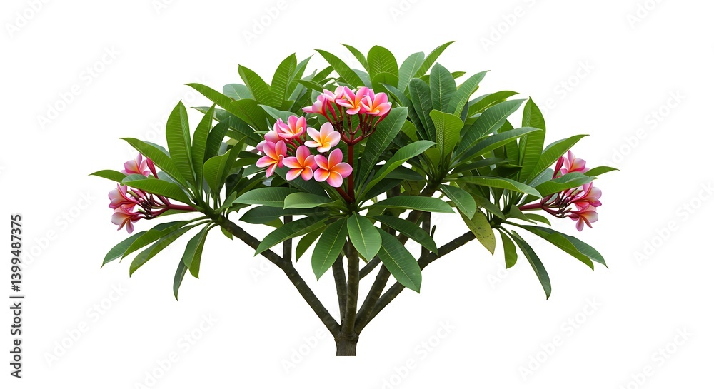 Frangipani's Embrace AI Generated Frangipani's Embrace AI Generated