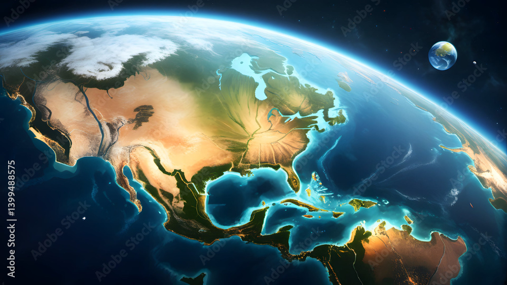 earth in space
