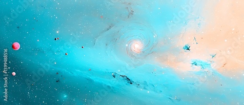 Cosmic Spiral Nebula