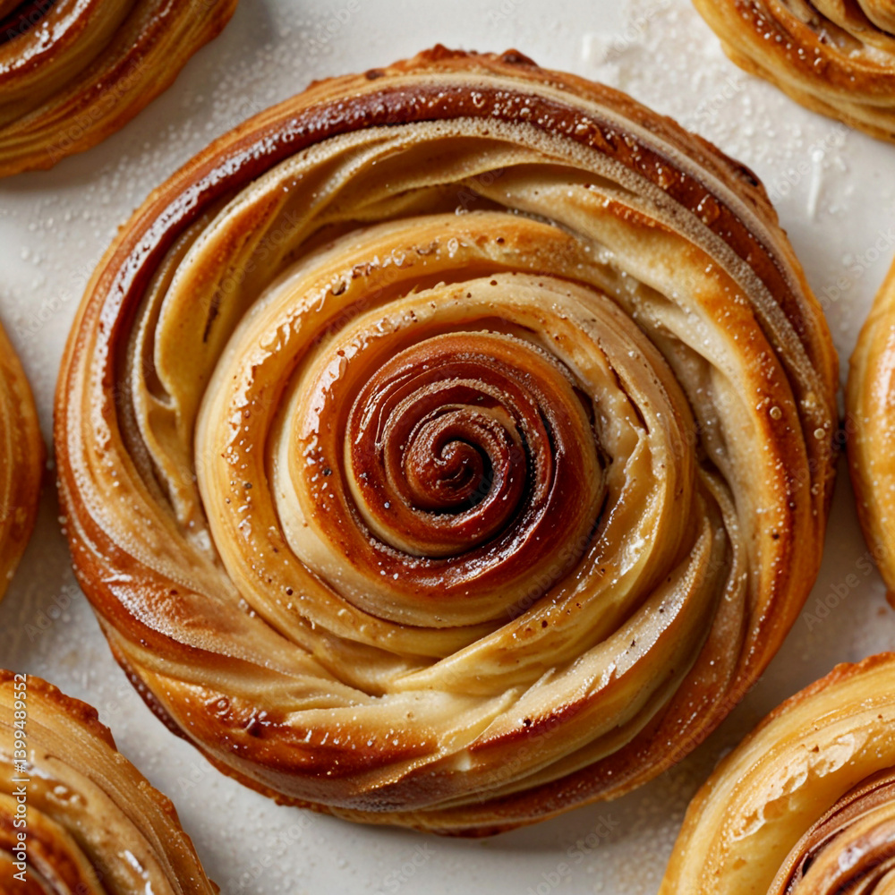 Fototapeta premium Danish Swirl