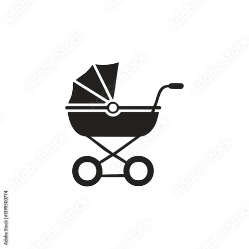 baby carriage vector illustration