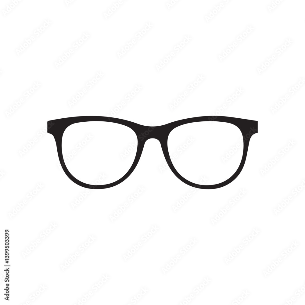 Fototapeta premium Glasses logo and symbol illustration
