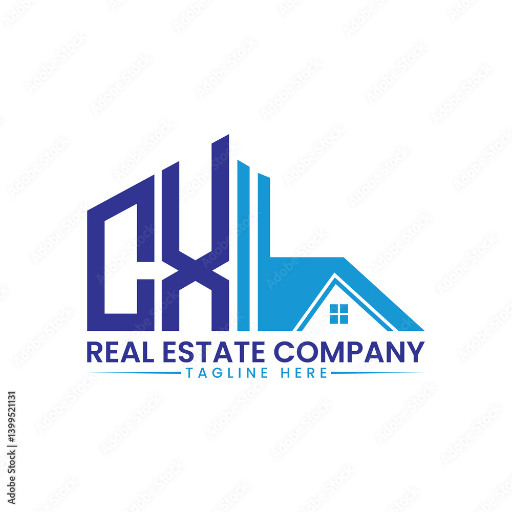 Fototapeta premium Minimalist Building and House Logo Template