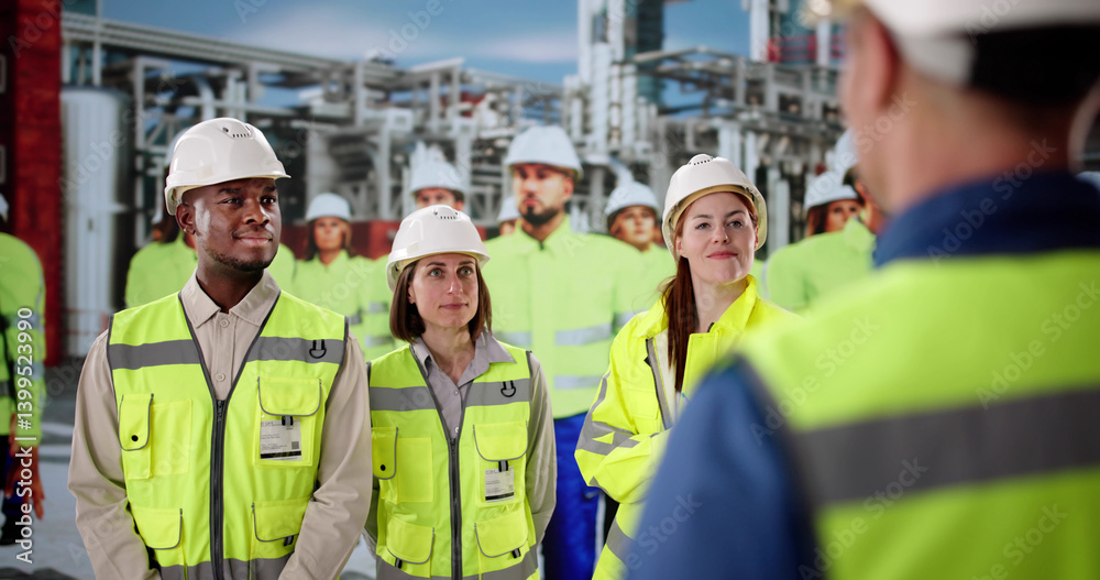 Team Of Diverse Engineers Undergo Safety Training