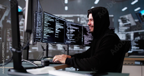 Celebrating A Win, The Young Latino Hacker Cheers