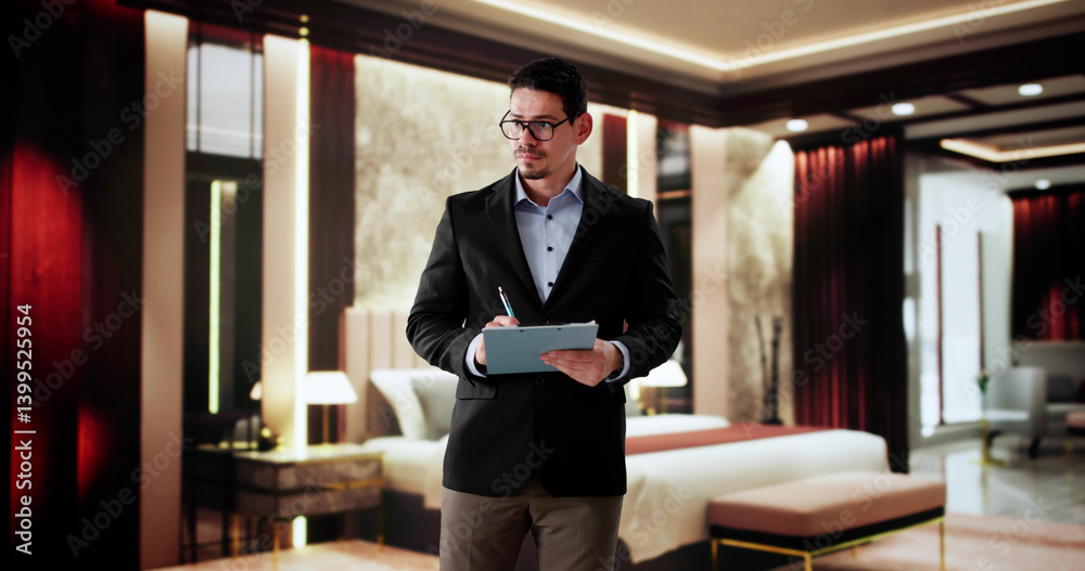 Hotel Manager In The Room