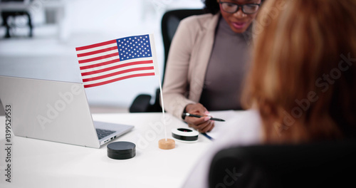 Immigration Lawyer guides African woman through US visa application
