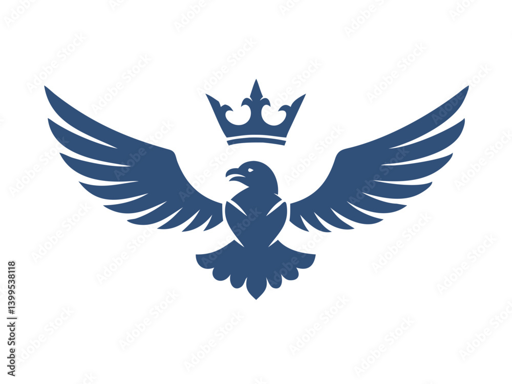 Obraz premium Flying bird logo Royalty