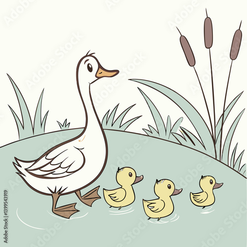 A Creative Collection of Unique Duck Vector Illustrations in Fun, Modern, and Playful Art Styles5