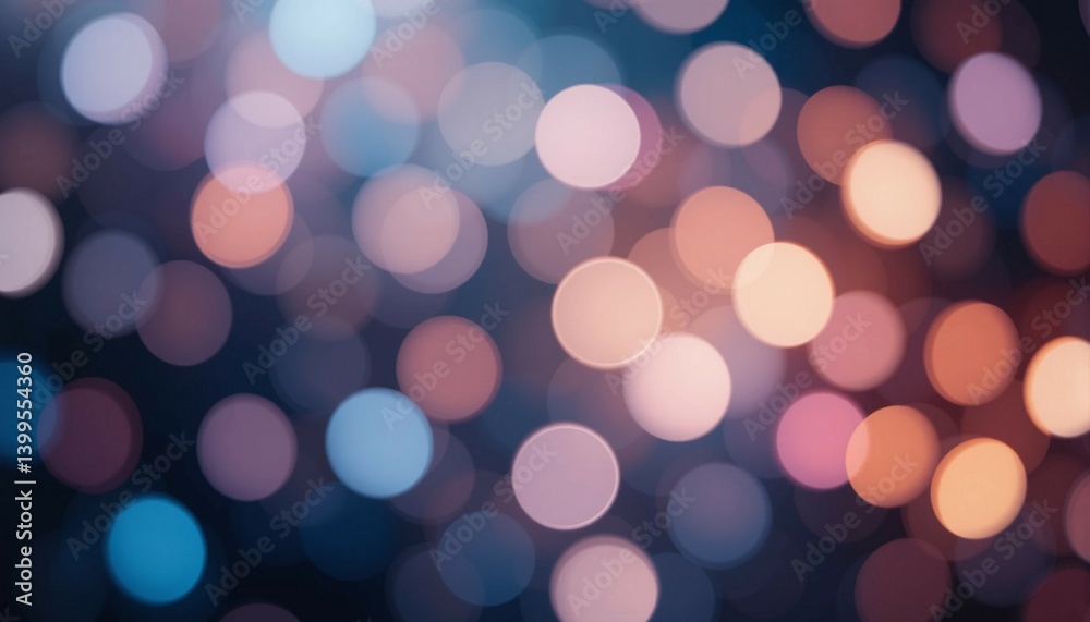 Obraz premium Abstract blurred circles background for elegant header section