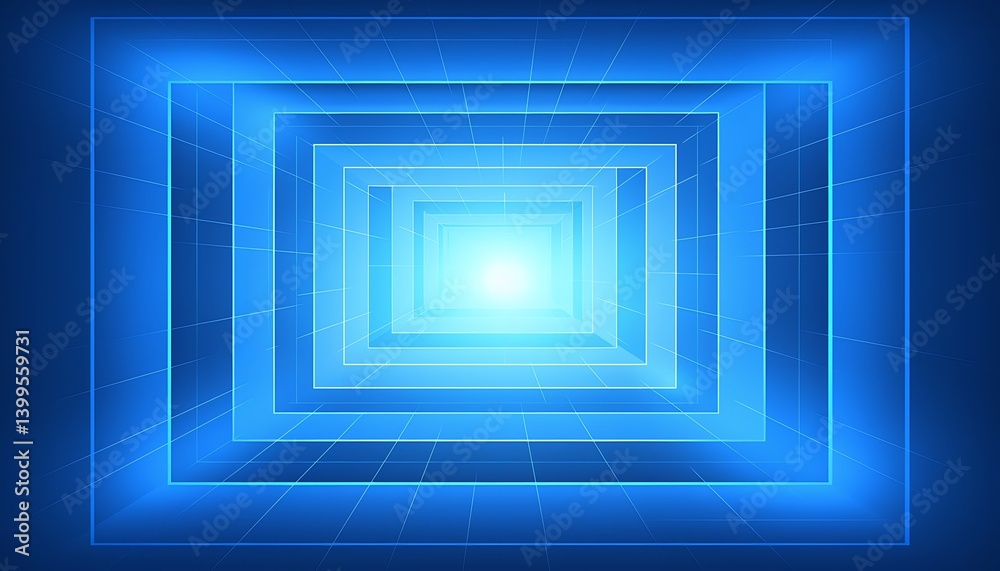 Digital Tunnel Perspective Digital Tunnel Perspective