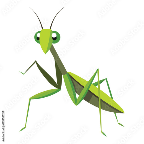 Mantis vector icon isolated on white background