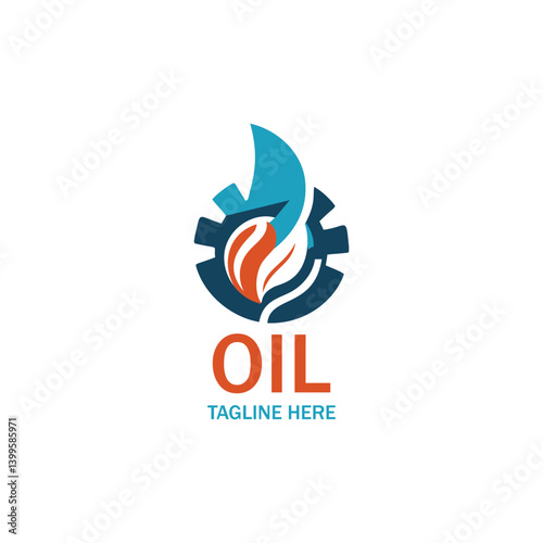 Oil company logo
