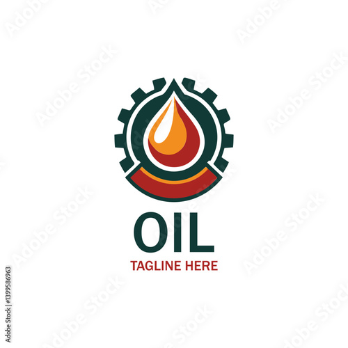 Oil company logo
