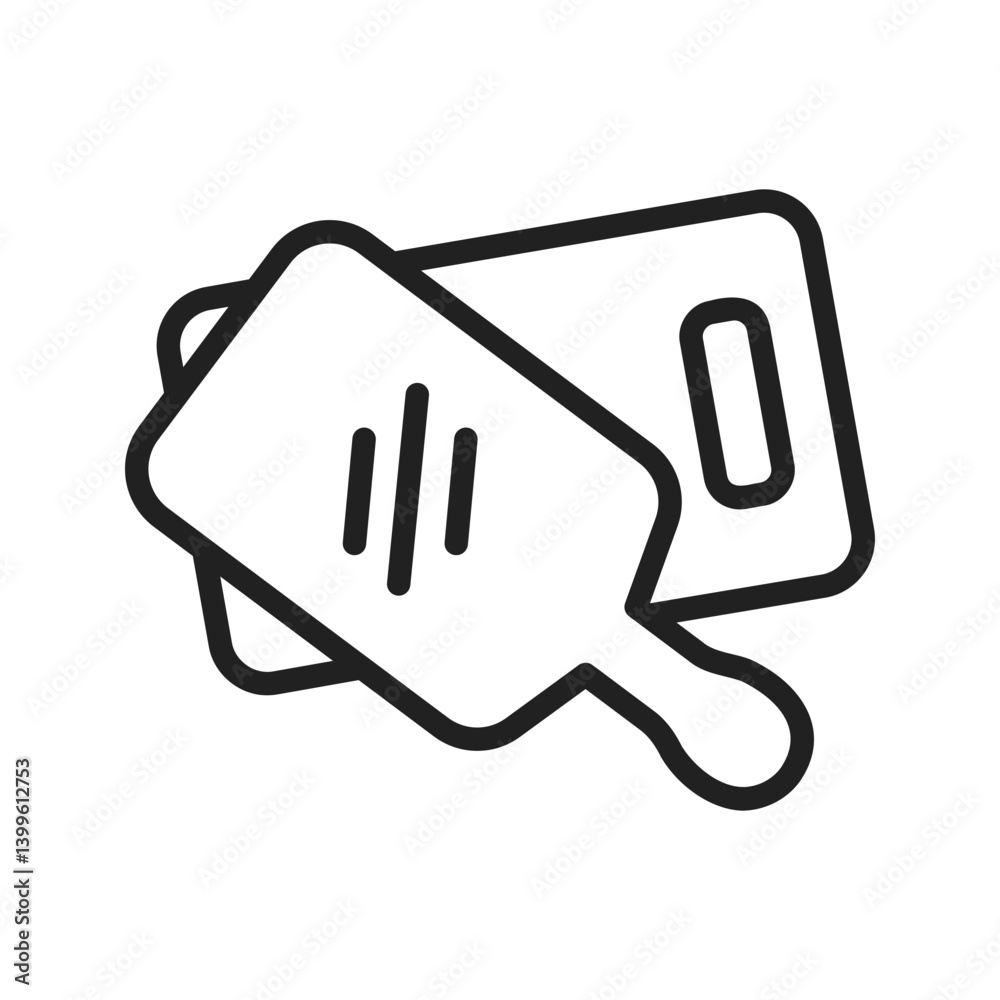 Chopping Board icon vector image. Suitable for mobile apps, web apps and print media. Chopping Board icon vector image. Suitable for mobile apps, web apps and print media.