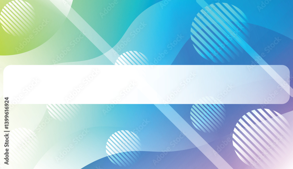 Fototapeta premium Geometric Design, Shapes. Design For Your Header Page, Ad, Poster, Banner. Vector Illustration with Color Gradient.