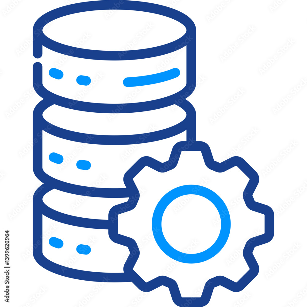 Database Management Icon Database Management Icon