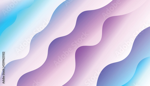Geometric Pattern With Lines, Wave. For Your Design Ad, Banner, Cover Page. Vector Illustration with Color Gradient.