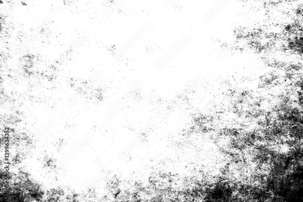 Fototapeta premium Abstract grunge black and white distressed texture background