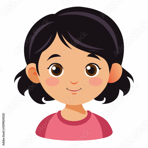 portrait, toddler, girl, black hair, cute, smiling, child, kid, baby, white background, happy, adorable, sweet, little girl, bow, hair bow, hairstyle, close-up, childhood, face, expression, cheerful, 