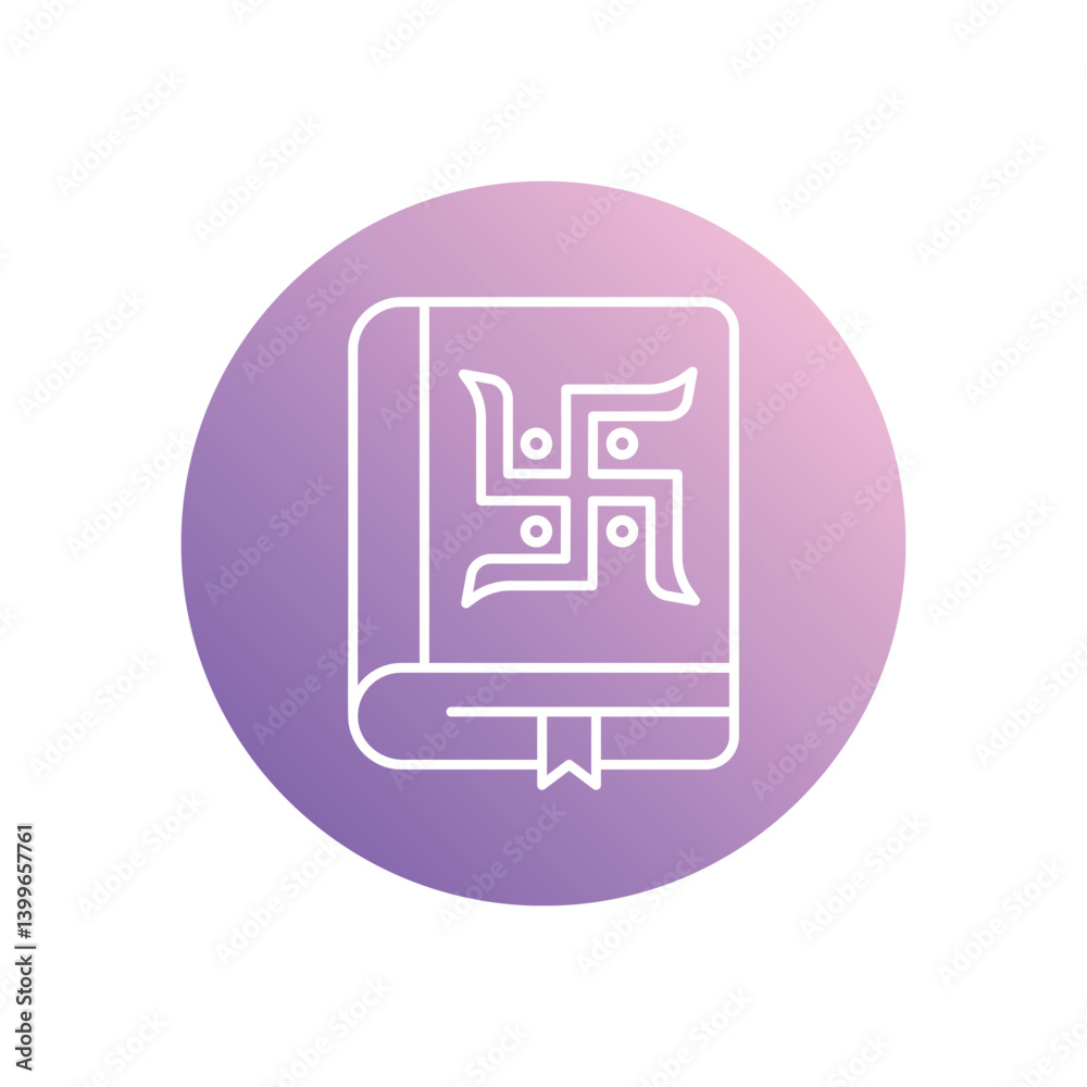 Book icon vector stock illustration Book icon vector stock illustration