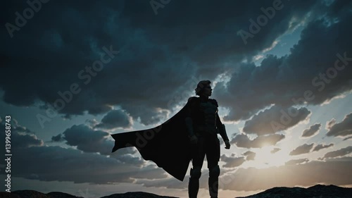The Hero in Dramatic Light