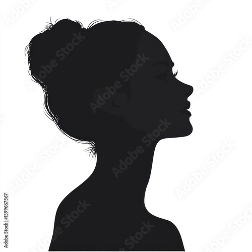 silhouette of a woman