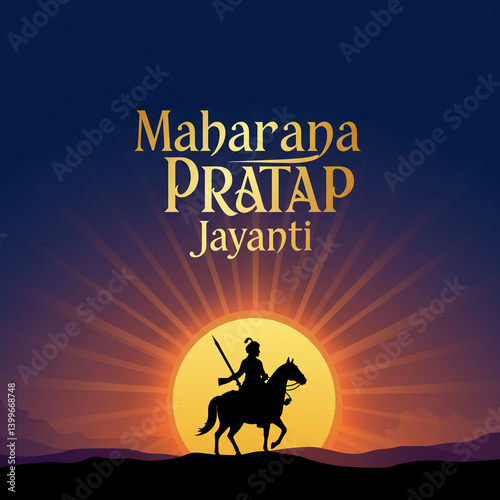 Silhouette of Maharana Prat...