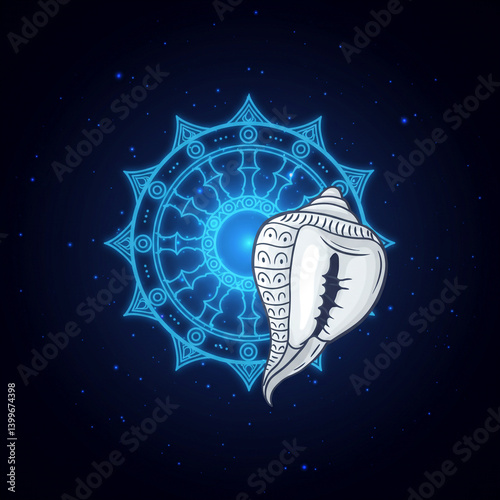 Luminous Shankha Conch Shel...