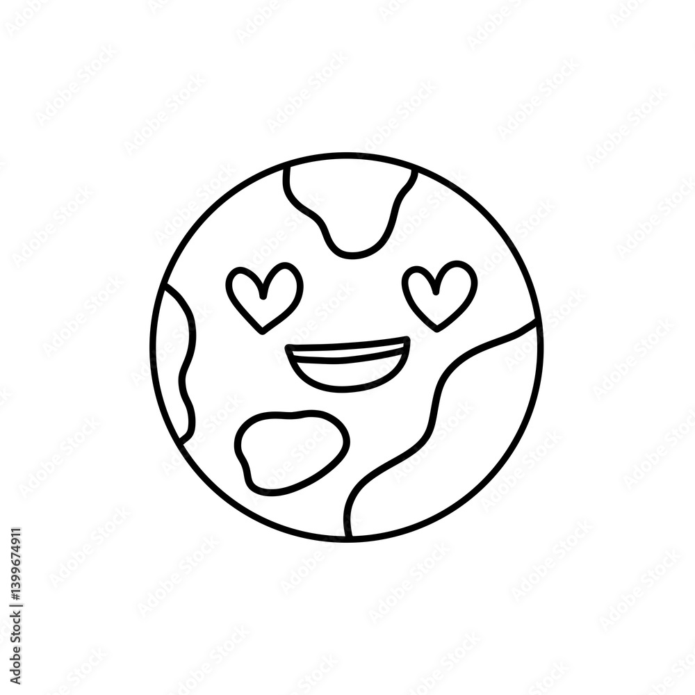 Save the World emoji with earth day Save the World emoji with earth day