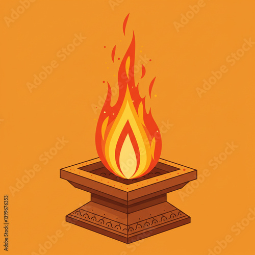 Sacred Fire Burning Brightl...