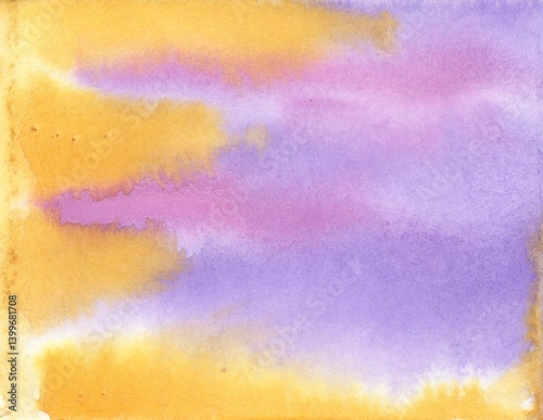 Hand-painted watercolor texture background 