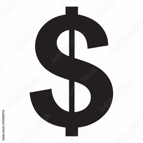 3d dollar sign